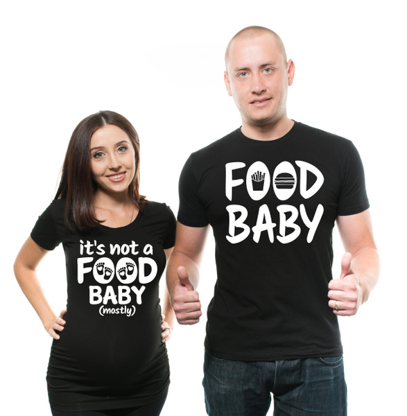 Pregnancy Announcement Shirt, It's not a food baby, Maternity
