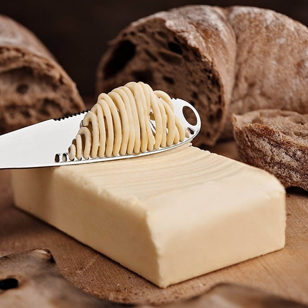 Butter Knife, Multifunctional Stainless Steel Butter Spreader for