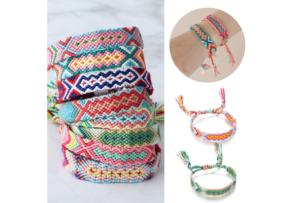 Fashion Braided Friendship Bangle Bracelet Making Kit Diy - Temu