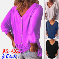 blouse, Summer, Великий розмір, Tops & Blouses