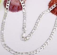 1630, Sterling, Chain Necklace, 925 sterling silver