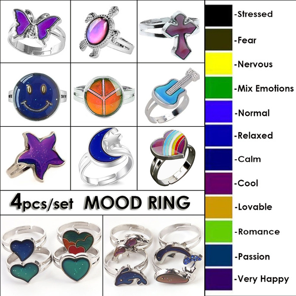 Emotion hot sale ring colors