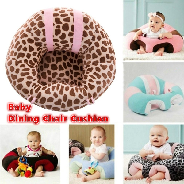 Baby Back Support Seat Soft Cotton Baby Dining Chair Cushion Pillow Nursing Pillow Animal U Shaped Cuddle Baby Seat GO