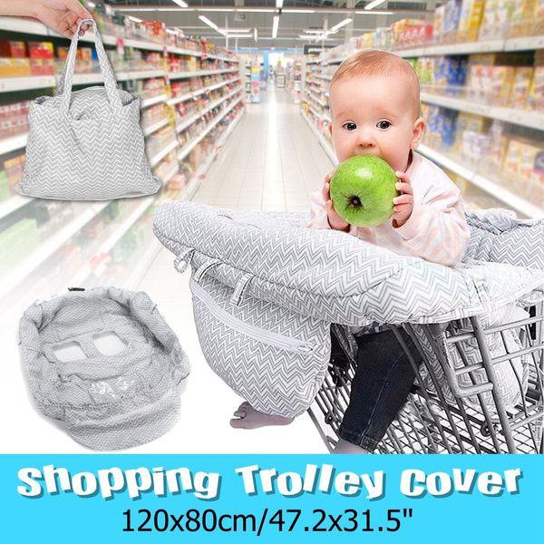 shopping cart baby holder