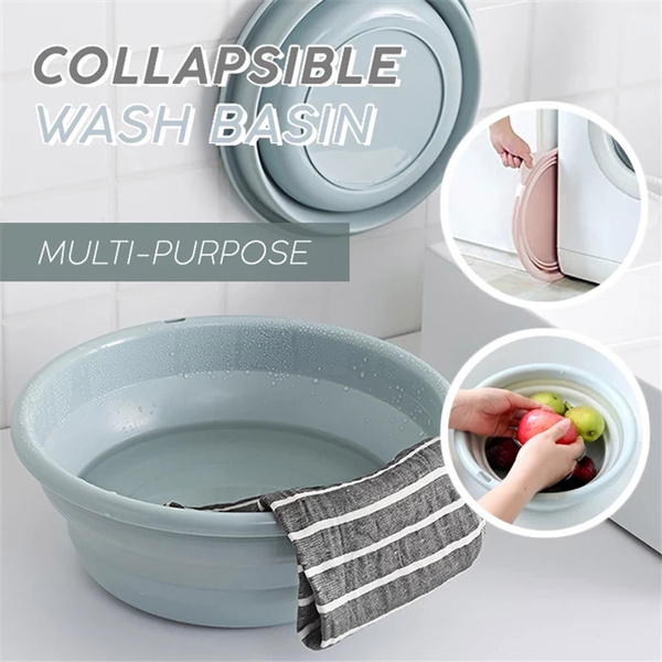 Multi-function Collapsible Wash Basin Camping Wash Basin Foot Wash Basin
