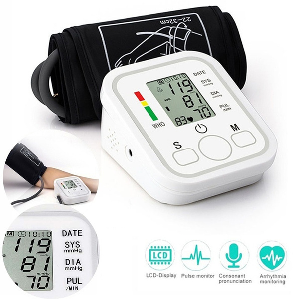 Professional Arm Sphygmomanometers, Home Health Care Digital Lcd