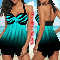 Summer, Plus Size, two piece bathing suit, Bikini swimwear