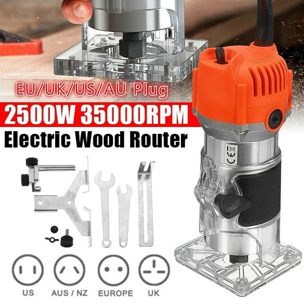 35000rpm 1500 2500w Abs Electric Wood Trimming Machine Grinding Machine Milling Cutter Trimming Knife Polishing Woodworking Diy Tools Woodworking Tools Electric Wood Trimmer Wish