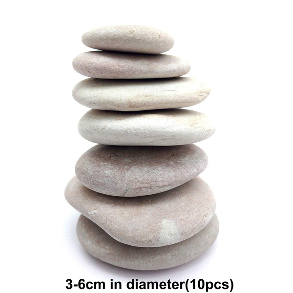 River Rocks Painting Flat Smooth Multi color Painting Stones