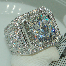 Couple Rings, White Gold, DIAMOND, Jewelry