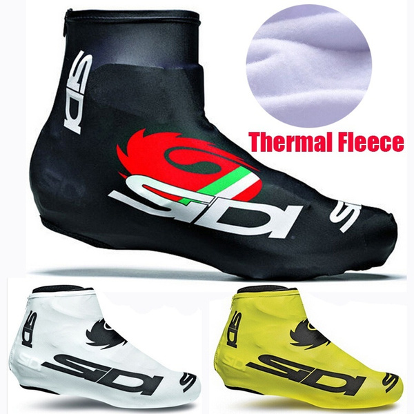 Thermal Cycling Shoe Cover Winter Fleece Road Race MTB Over Bike Shoes Covers