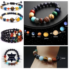 naturalstonebeadsbracelet, planetsbracelet, Yoga, Jewelry
