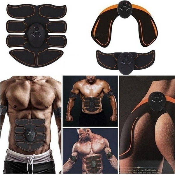 EMS Training Gear Abs Arms and Hips Muscle Simulator Toner Abdominal Trainer 