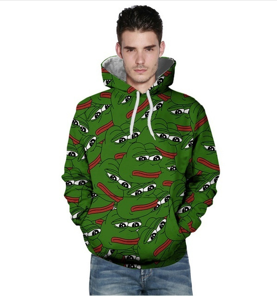 zipper frog moletom com capuz