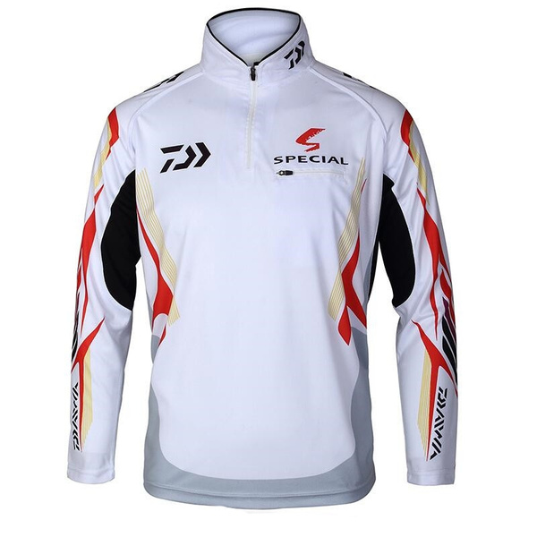 New Daiwa Fishing Clothing Quick Dry Anti-UV Daiwa Jackets Sports