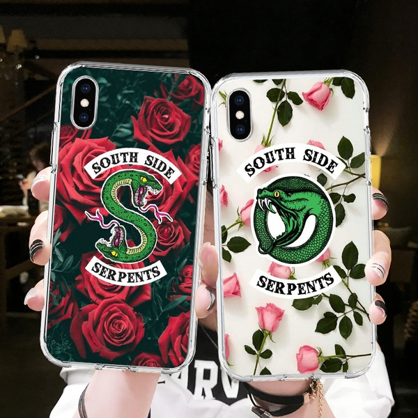 Southside Rose Flower Phone Case Cover for Samsung Note10/Note10 plus/ Note9/Note8/S10 S9 S8 Plus/A6 A7 A8 A9 A10 A20 A30 A40 A50 A60 A70 A80 A90/J3 J4 J5 J6 J7 J8/M10