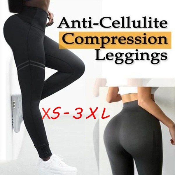 High Waisted Running Compression Tights/Fitness Yoga Pants For