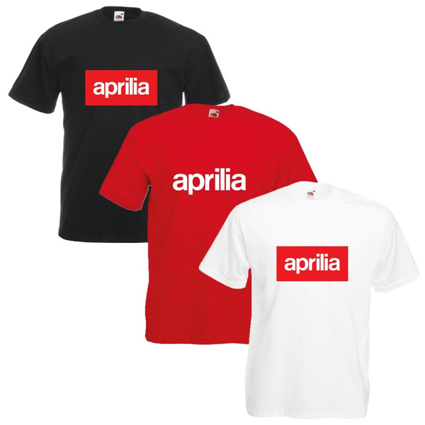 Fashion summer Details about Aprilia T Shirt Biker Motorcycle