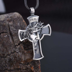 necklaces for men, Jewelry, christianrelicnecklace, crown