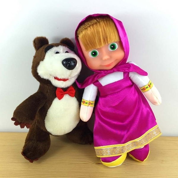 masha and bear soft toys