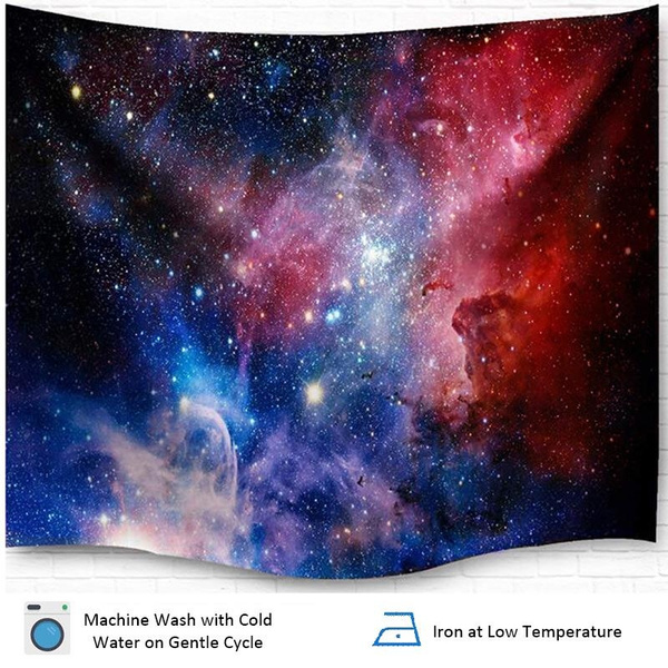 Galaxy Stars Tapisserie Wandbehang Wandteppiche Tagesdecke Tuch Wandtuch Matte