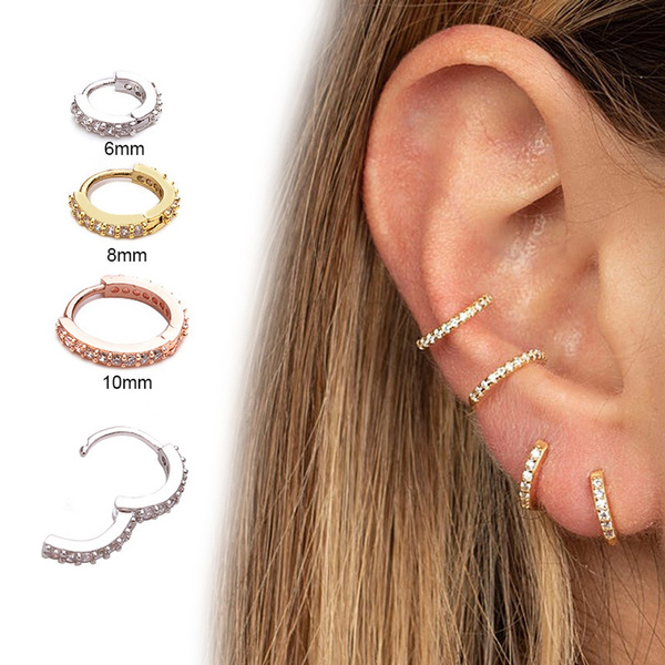 Rose gold hot sale helix piercing