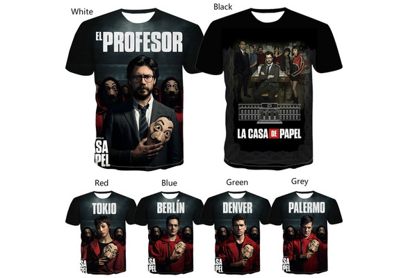 casa de papel t shirts