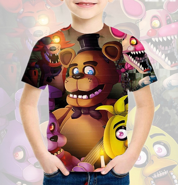 Kids best sale fnaf shirt