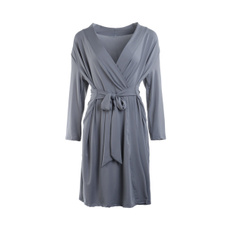 flowerprintedwomennightdres, casualsoftpregantcostume, longsleevehospitaldres, floralwomengown
