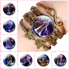 infinity bracelet, Infinity, wovenbracelet, zodiacbracelet