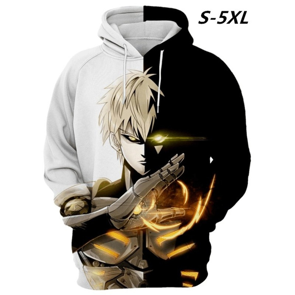 One punch man genos hoodie on sale