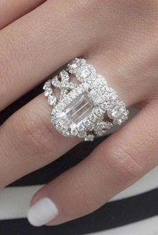 Sterling, Engagement Wedding Ring Set, wedding ring, ringsforgift