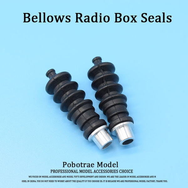 Rc Boat Bellows Radio Box Seals Waterproof Rudder Pushrod Bellows