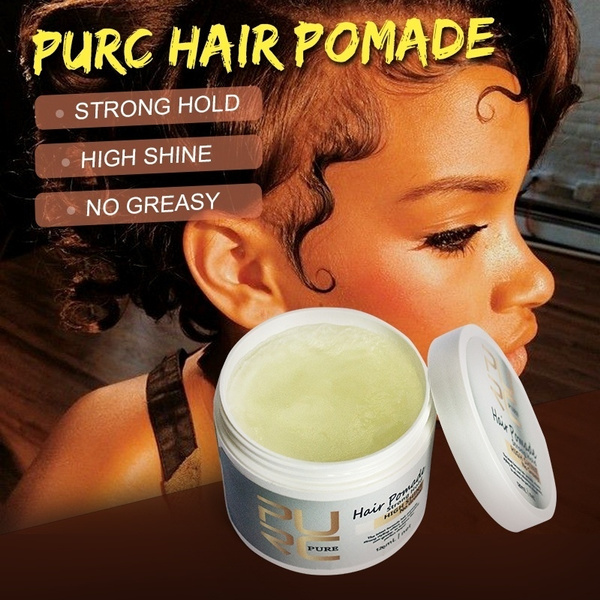 120mL Hair Pomade Strong Style Restoring Women Fashion Hair Wax Men's  Pomade Hair Oil Wax Mud for Hair Styling CR9 | Wish