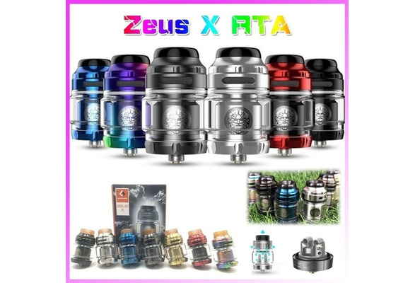 geekvape l200 case NEW Original GeekVape Zeus X RTA 4.5ml Capacity Rebuildable Tank Atomizer  VS Zeus Dual/AMMIT MTL E-cig Vape Tank
