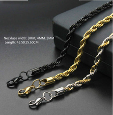 necklaces for men, Chain, titanium steel necklace, necklace charm