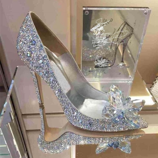 diamond shoes heels