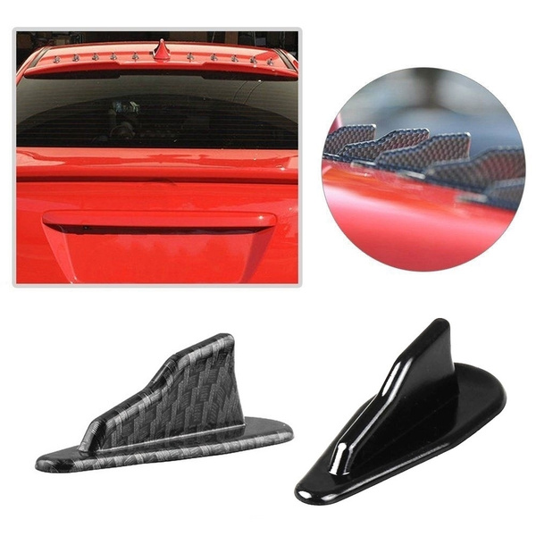 Universal Mini Spoiler Car Auto Tail Decoration Spoiler Wing Red 