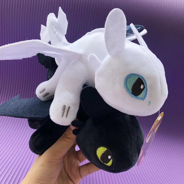 plush toothless and light fury