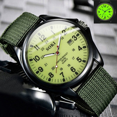 Mens Sport Watches Glow in the Dark Watches Top Brand Luxury Military Clock Quartz Army Outdoor Watch Dial Date Luxury Wrist Watch