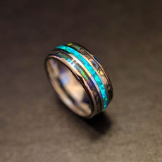 Blues, Steel, wedding ring, Jewelry