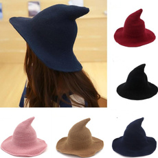 hats for women, Knitting, woolcap, Masquerade