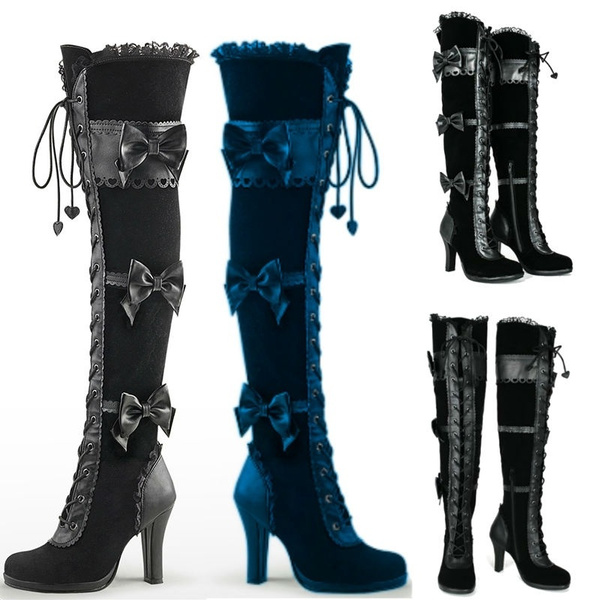 steampunk gothic boots