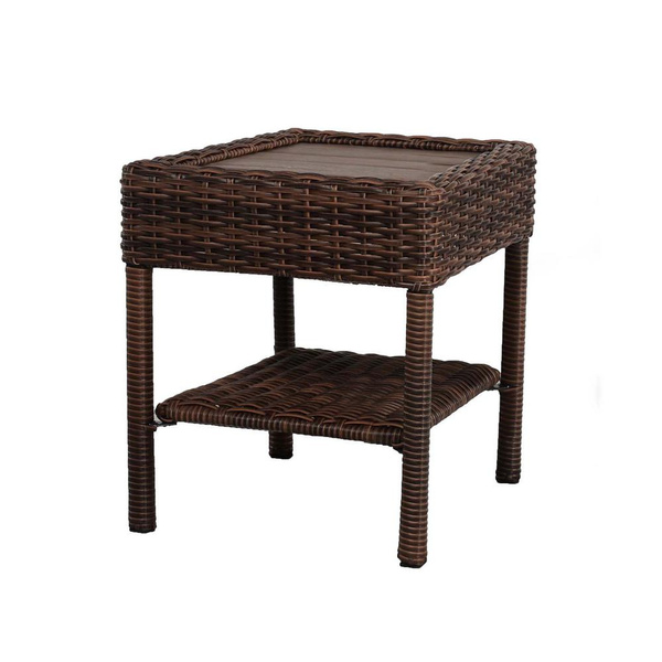 Hampton bay outdoor on sale side table