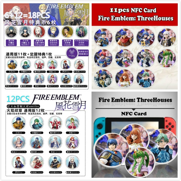 Switch Amiibo Fire Emblem Three Houses C Card Amiibo Unparalleled Awakened Switch Linkage Card 19 New Data Wish