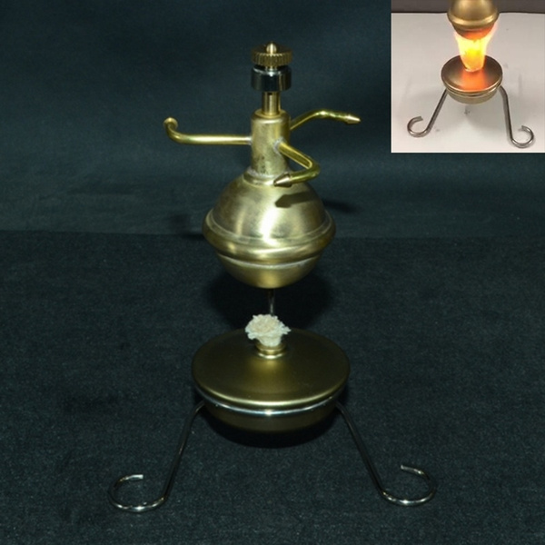 Mini Copper Verticle Type Steam Engine Model Creative Gift Set