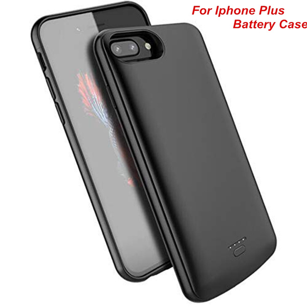 For iPhone 6 Plus 6s Plus 7 Plus 8 Plus Battery Case 5500 mAh Supports