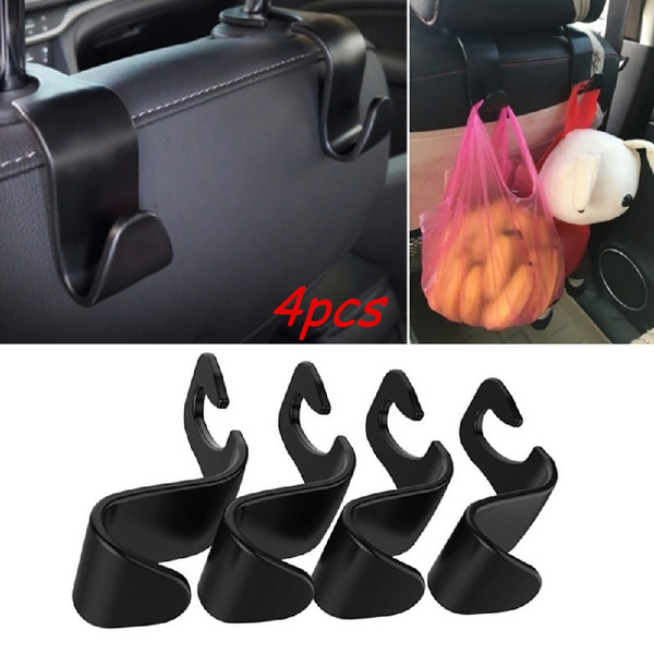 URBAN CREW Car Seat Headrest Hooks for Car - Back Seat Organizer Hanger  Storage Hook, Car SUV