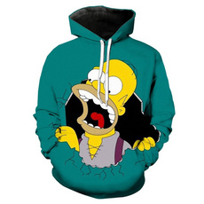 3D hoodies, hooded, Sleeve, Funny