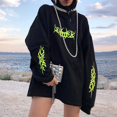 Goth, gothichooded, Tops, Neon